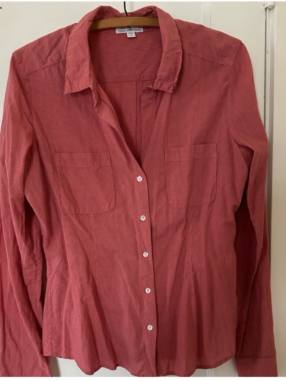 James Perse Women's Blouse - Coral